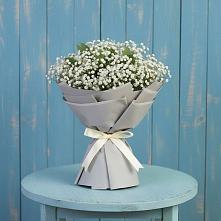 Букет цветов из:  Гипсофила в Ростовановском