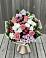 Букет цветов из: Альстромерии, Гвоздики, Розы и Хризантемы в Ростовановском