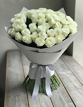 Букет 35 Белых роз в Ростовановском