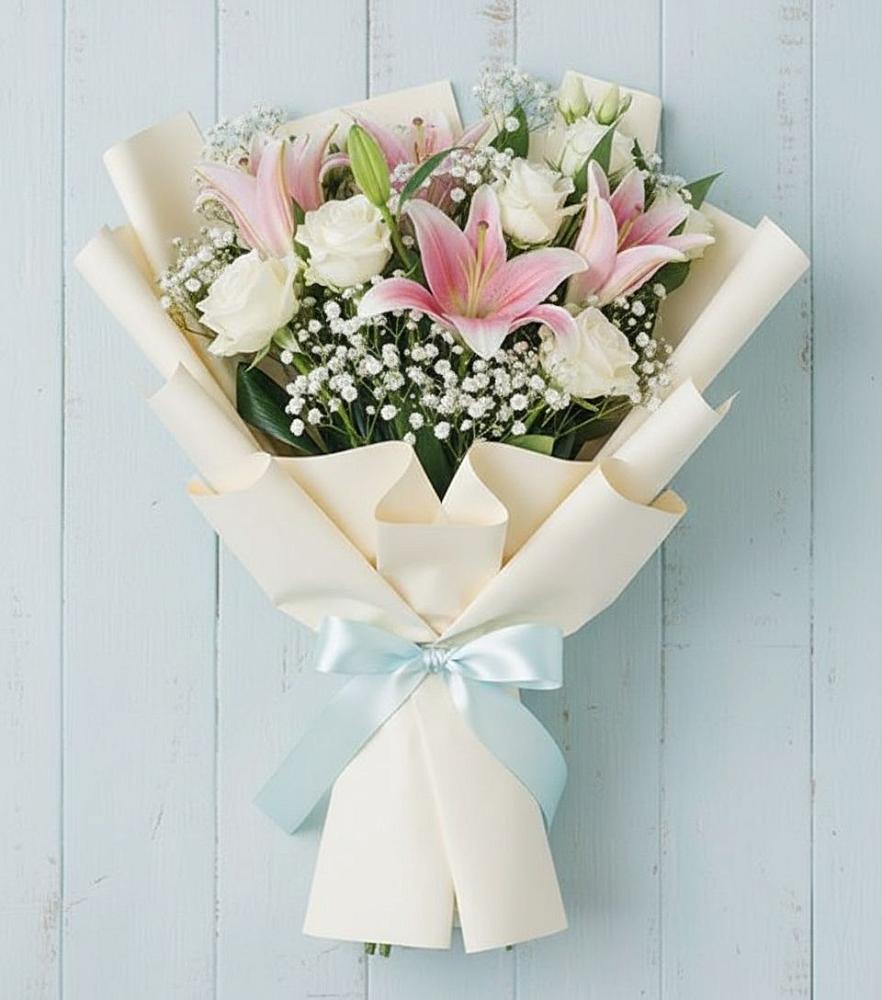 Букет цветов из: Лилии в Ростовановском