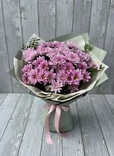 Букет цветов из:  Хризантемы #REPLACE_PRED# Ростовановском