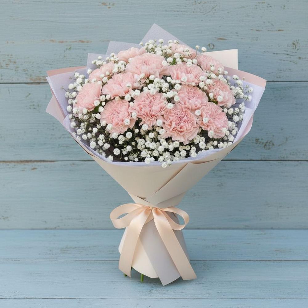 Букет цветов из: Гвоздики в Ростовановском