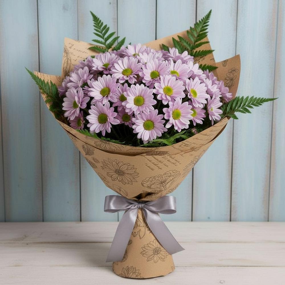 Букет цветов из: Хризантемы в Ростовановском