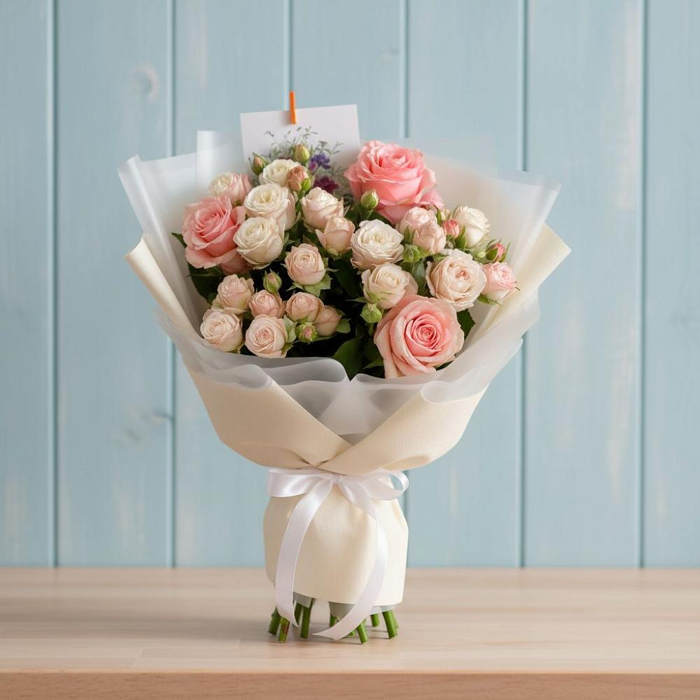 Букет цветов из: Розы в Ростовановском