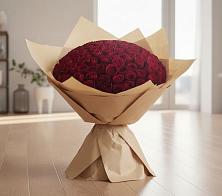 Букет 101 Красная роза в Ростовановском