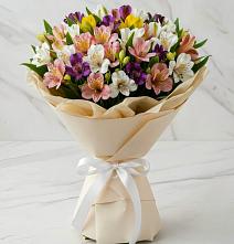 Букет цветов из:  Альстромерии в Ростовановском
