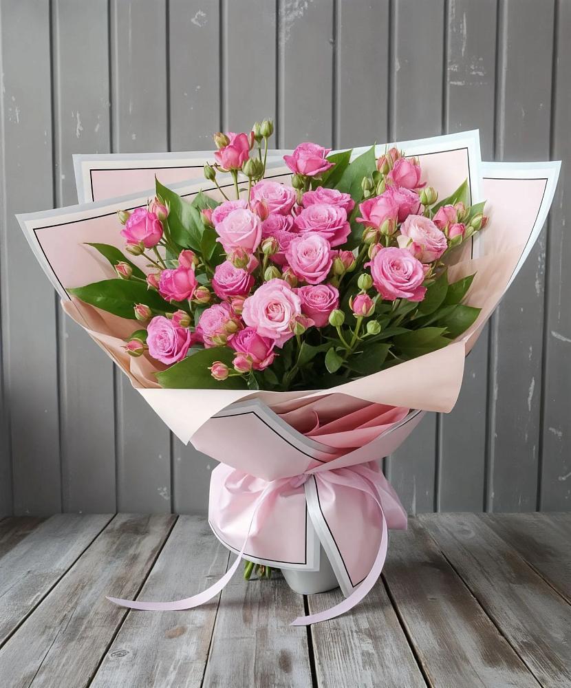 Букет Розовый кустик в Ростовановском