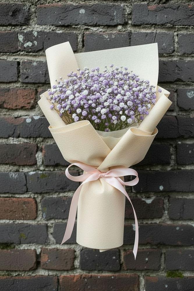 Букет цветов из: Гипсофила в Ростовановском