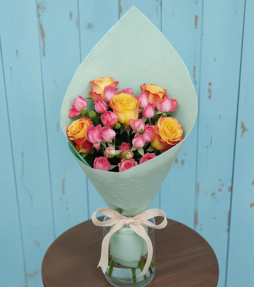 Букет цветов из: Розы в Ростовановском