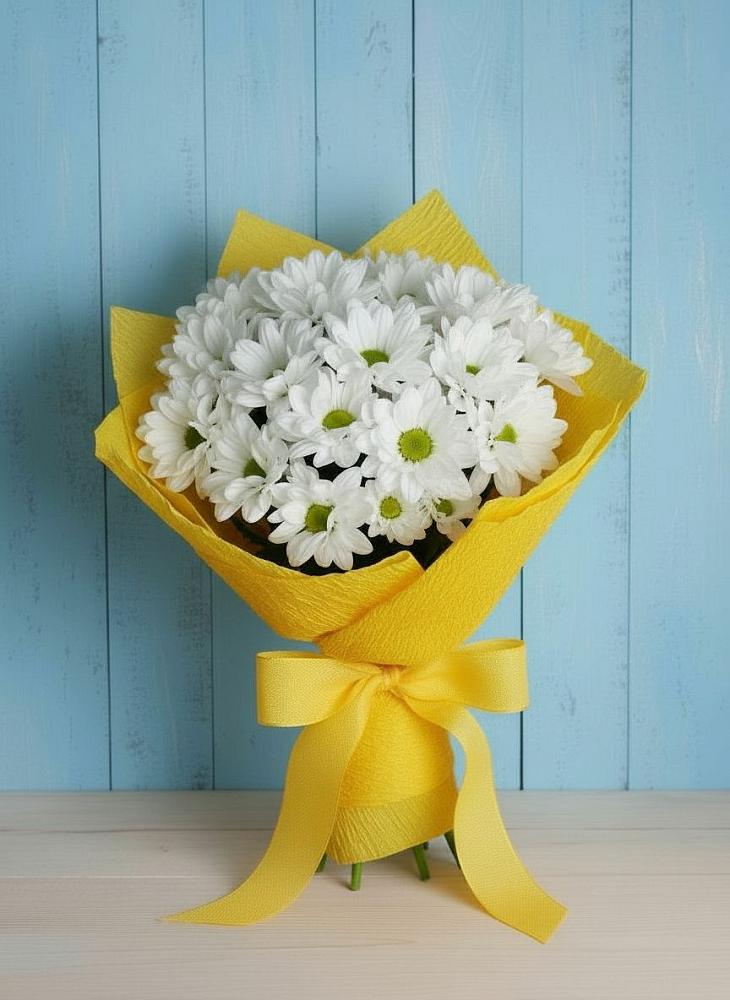 Букет цветов из: Хризантемы в Ростовановском