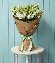 Букет цветов из:  Лизиантусы в Ростовановском