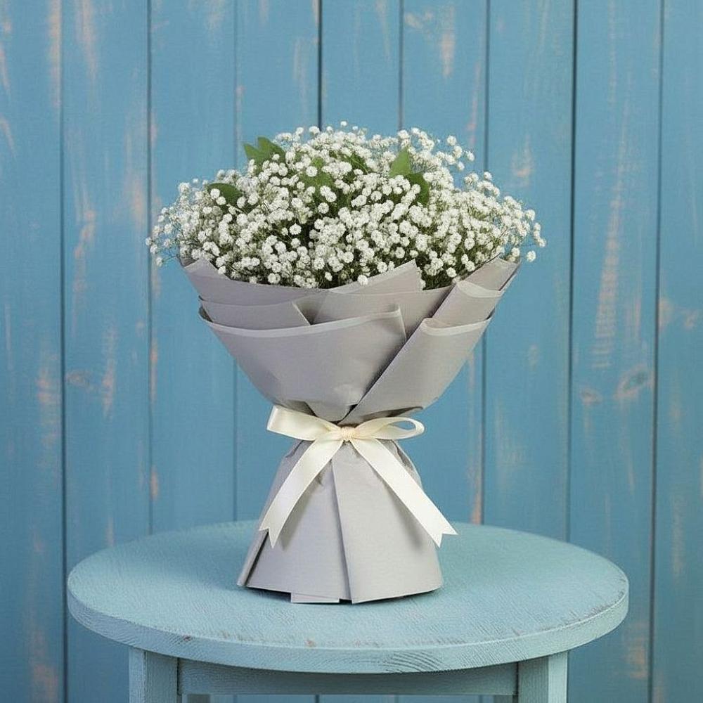 Букет цветов из: Гипсофила в Ростовановском