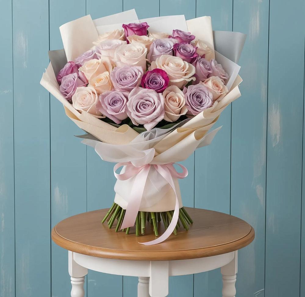 Букет цветов из: Розы в Ростовановском