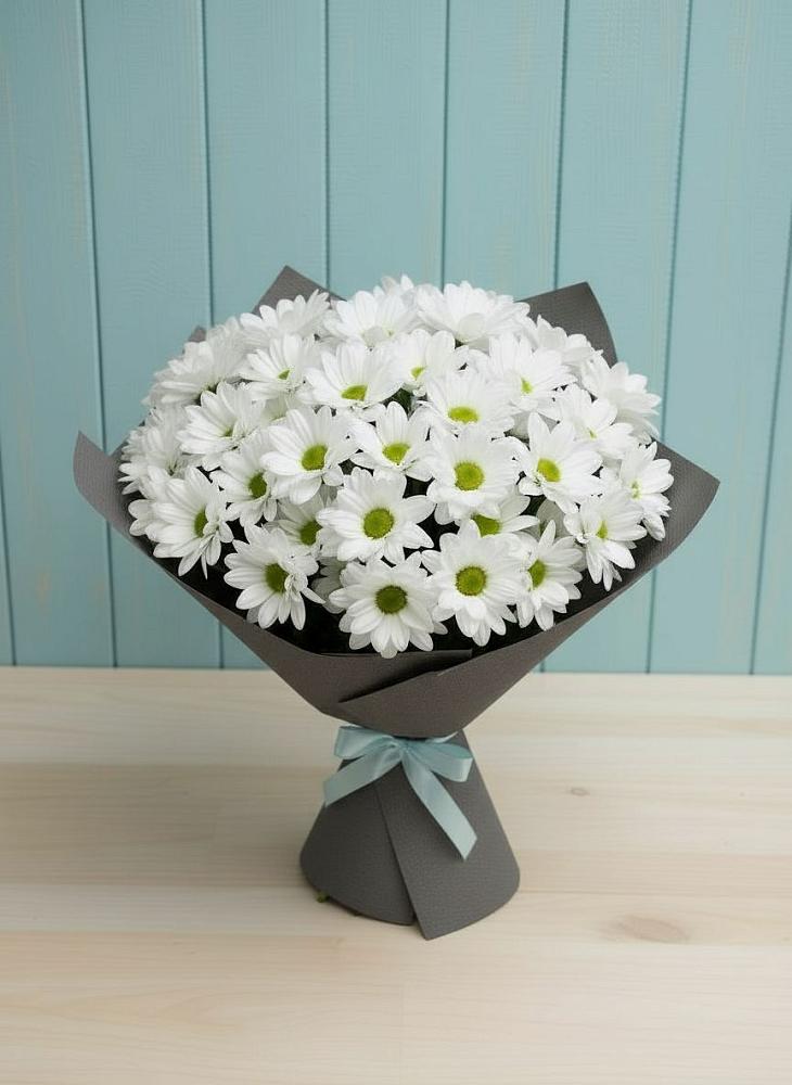 Букет цветов из: Хризантемы в Ростовановском