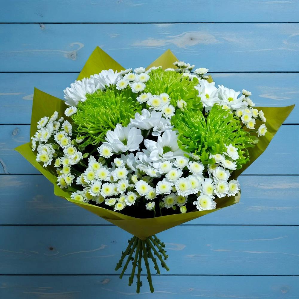 Букет цветов из: Хризантемы в Ростовановском