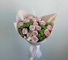 Букет цветов из:  Розы и Хризантемы в Ростовановском