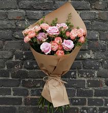 Букет цветов из:  Розы в Ростовановском