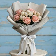 Букет цветов из:  Розы в Ростовановском
