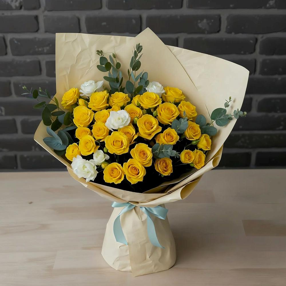 Букет цветов из: Розы в Ростовановском