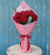 Букет цветов из:  Розы в Ростовановском