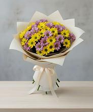 Букет цветов из:  Хризантемы в Ростовановском