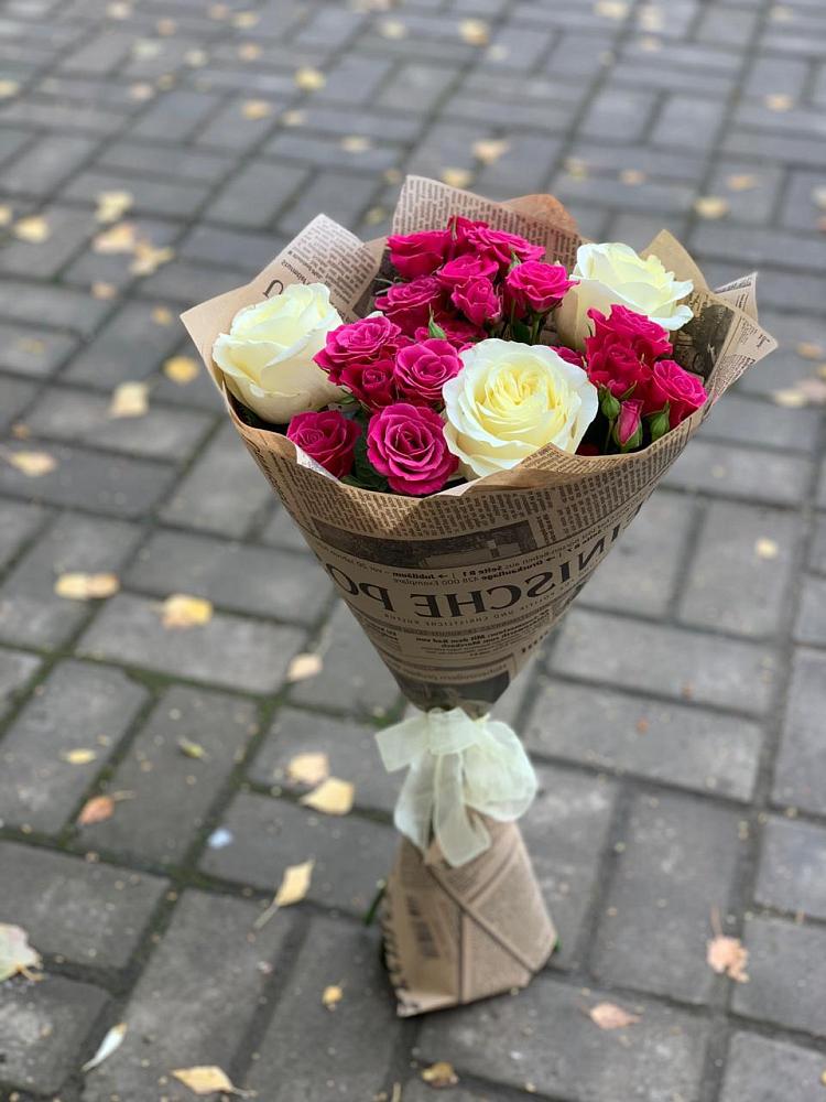 Букет цветов из: Розы в Ростовановском