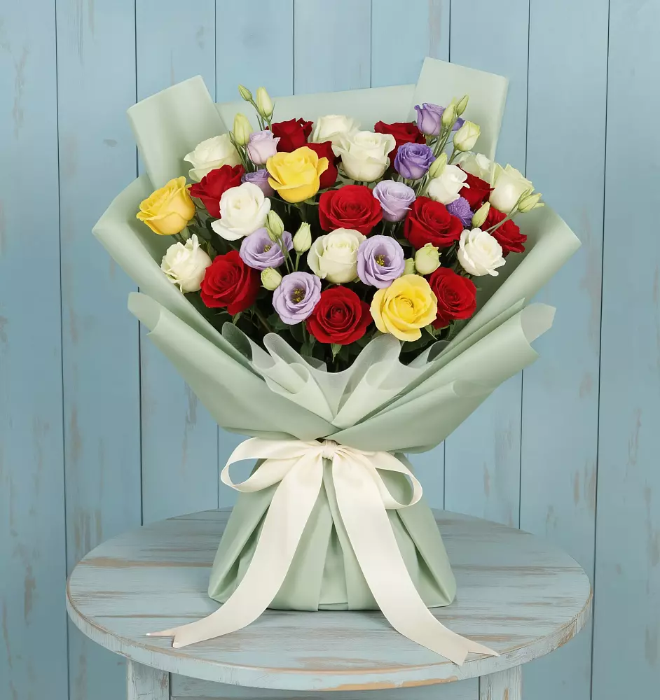 Букет цветов из: Розы в Ростовановском