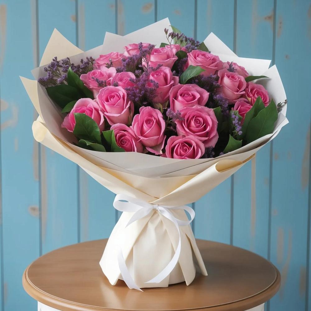 Букет цветов из: Розы в Ростовановском