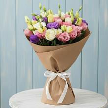 Букет цветов из:  Лизиантусы в Ростовановском